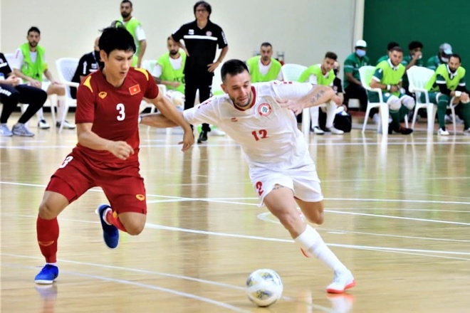 Futsal Viet Nam vs Lebanon anh 19