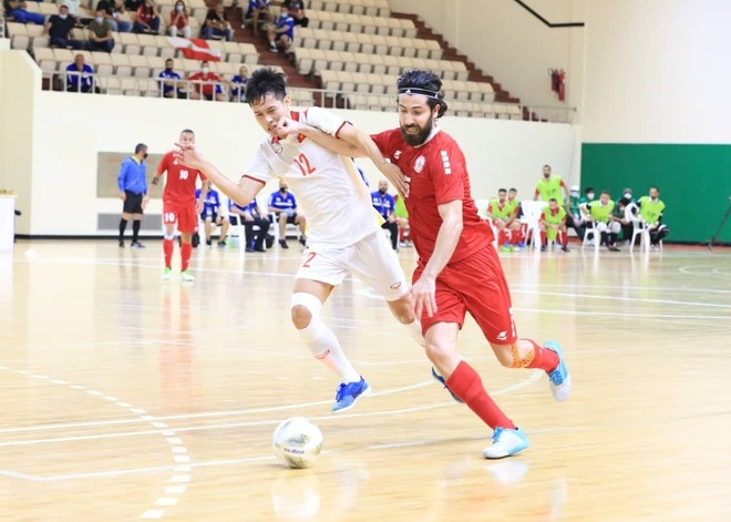 Futsal Viet Nam vs Lebanon anh 22