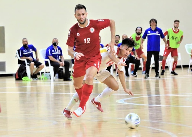 Futsal Viet Nam vs Lebanon anh 23