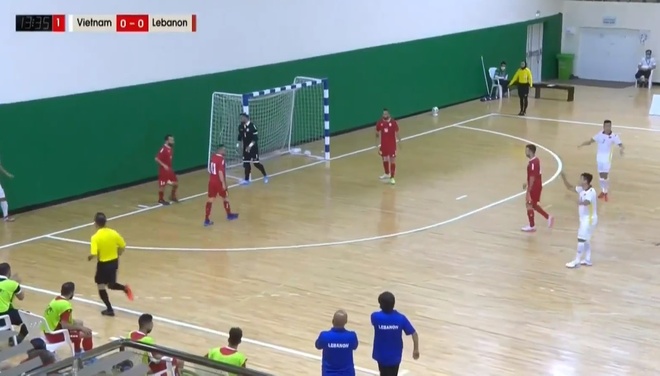 Futsal Viet Nam vs Lebanon anh 12