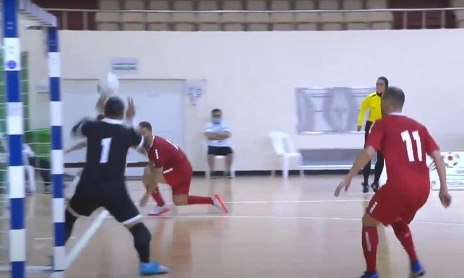 Futsal Viet Nam vs Lebanon anh 16