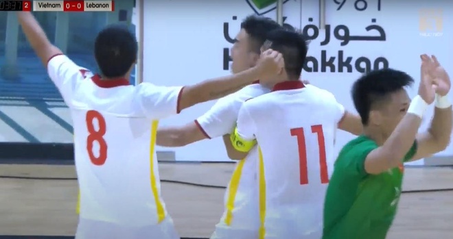 Futsal Viet Nam vs Lebanon anh 24