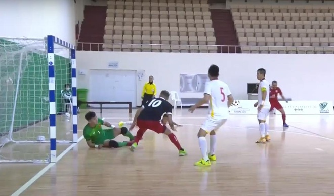 Futsal Viet Nam vs Lebanon anh 25