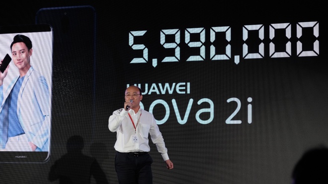 Huawei ra mat smartphona Nova 2i anh 10