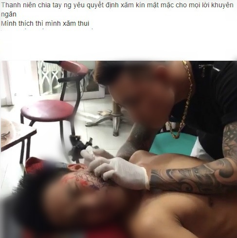chang trai xam hinh vi that tinh anh 1