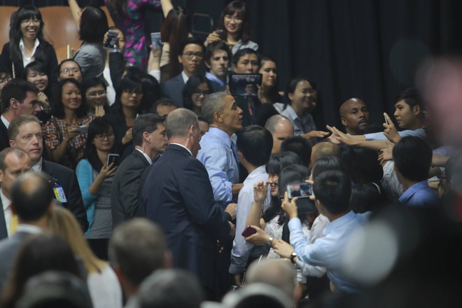 Tong thong Obama roi Sai Gon anh 6