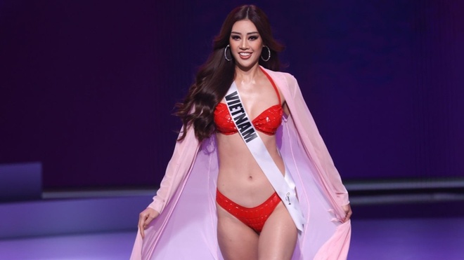 Khanh Van chung ket Hoa hau Hoan vu Miss Universe anh 2