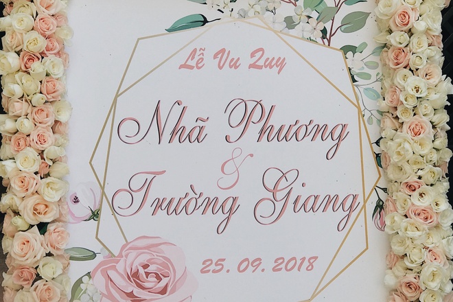 Le ruoc dau cua Truong Giang va Nha Phuong anh 2