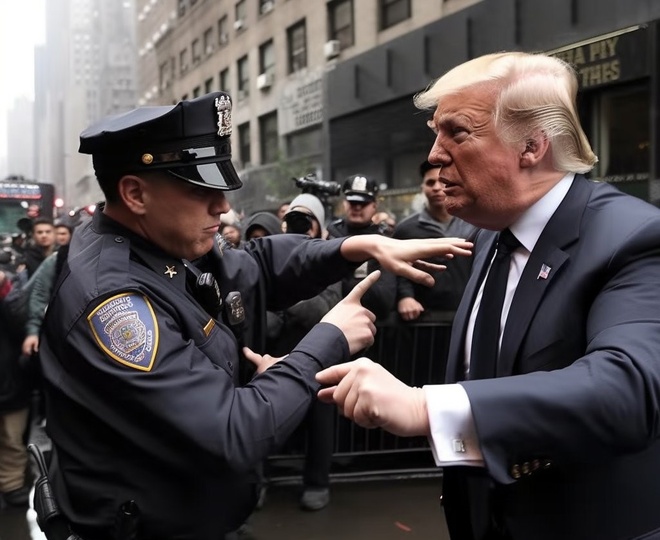 Ảnh deepfake ông Trump bị bắt tràn ngập mạng Twitter | Znews.vn