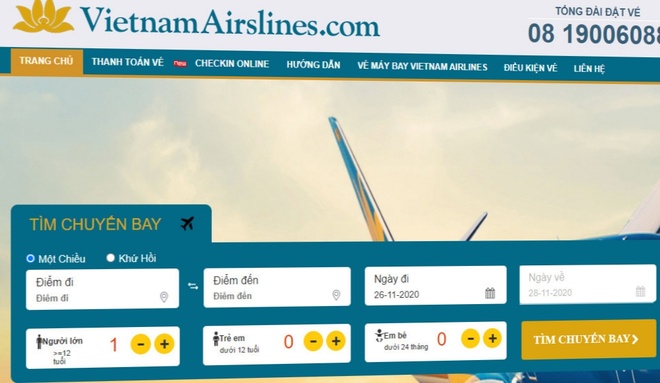 lua dao ve may bay vietnam airlines anh 1