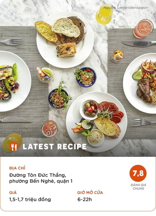 Buffet Sáng The Grand Ho Tram