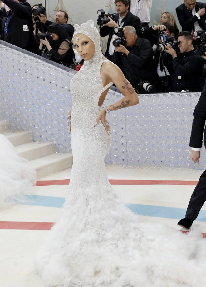 Dàn sao Met Gala - người hóa mèo, kẻ diện váy công chúa