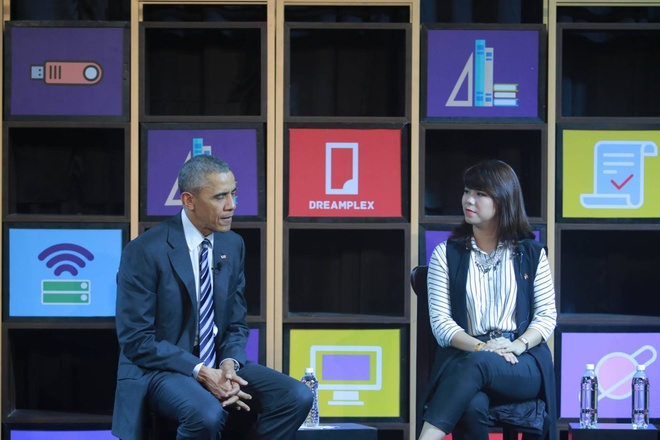 obama doi thoai voi doanh nghiep tre anh 10