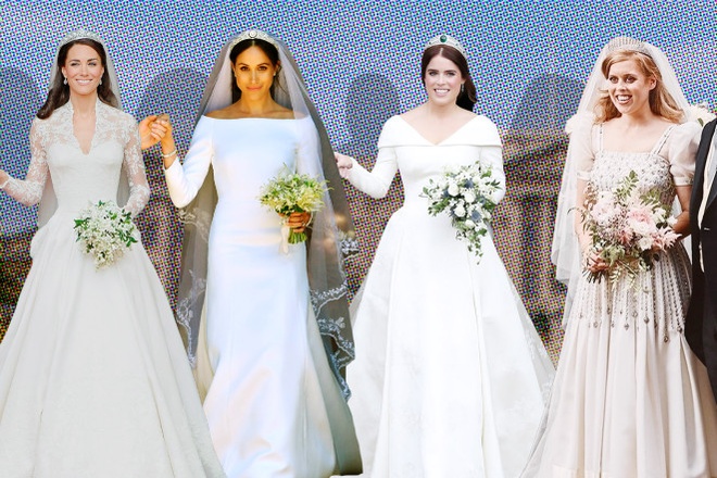 Váy cưới hoàng gia cho mùa thu đông - Ngôi sao
