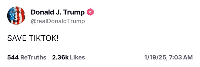 Ông Trump kêu gọi cứu TikTok