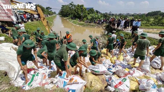 Lu ngap Bac Ninh anh 1