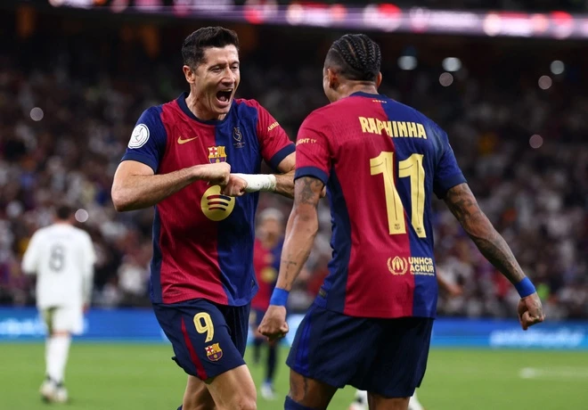 Barca dau Real Madrid anh 1
