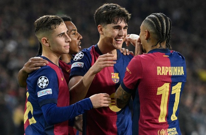 Barcelona 2-0 Dortmund: Raphinha tỏa sáng - Thể thao