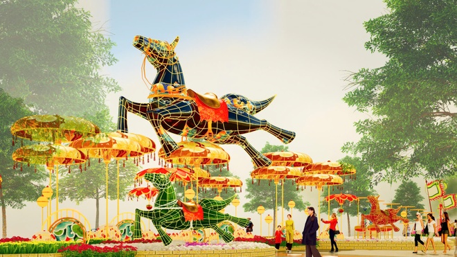 Lần đầu có phiên bản ngày - đêm tại Đường hoa Nguyễn Huệ | Znews.vn