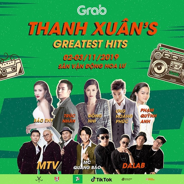 Grab to chuc dai nhac hoi anh 70