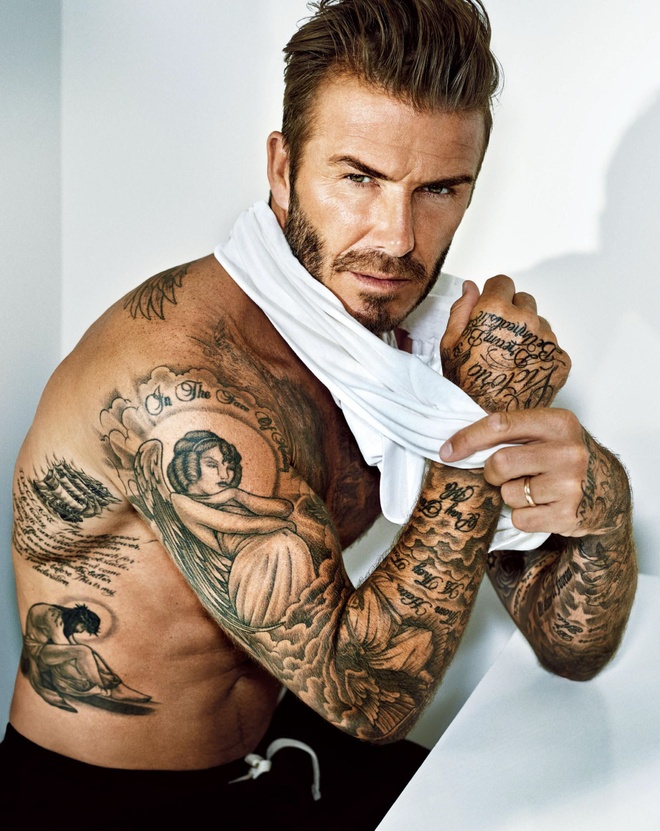 Image hình ảnh hình ảnh David Beckham - David Beckham và dàn sao xăm tên, hình của người mình yêu - Làm đẹp