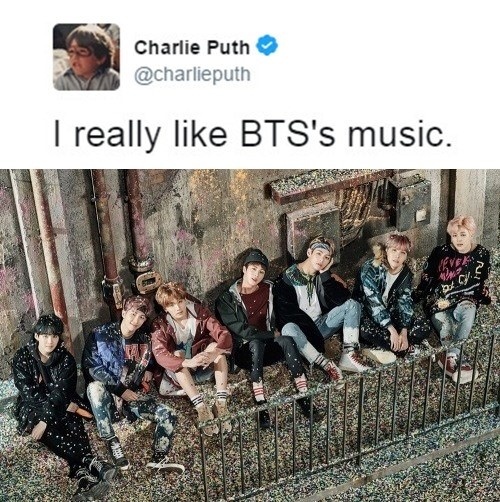 Charlie Puth thich nhac cua BTS anh 1