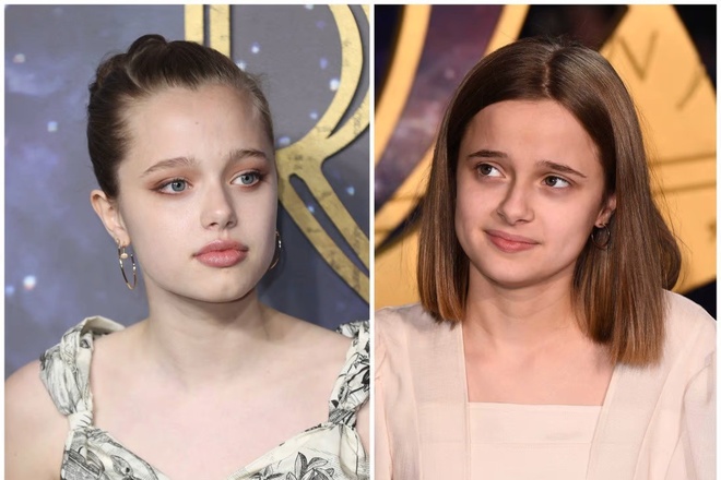 Hai con gái Angelina Jolie và Brad Pitt ngày càng giống nhau - Giải trí