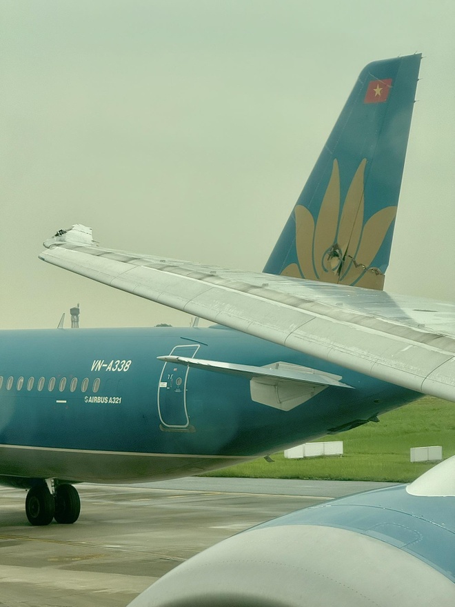 Diệp Lâm Anh, máy bay va quệt, Vietnam Airlines ảnh 1 Diep Lam Anh, may bay va quet, Vietnam Airlines anh 1