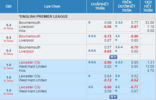 Tran dau Leicester vs West Ham anh 17