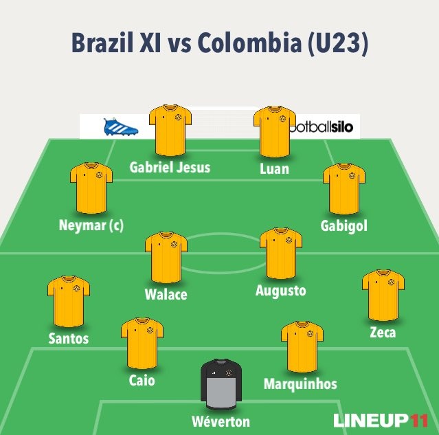 Brazil vs Colombia anh 1