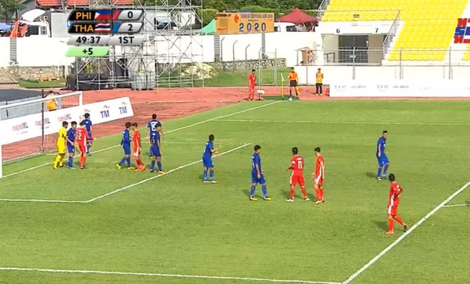 U22 Thai Lan vs U22 Philippines anh 11