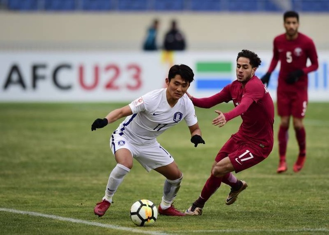 U23 Qatar vs U23 Han Quoc anh 8