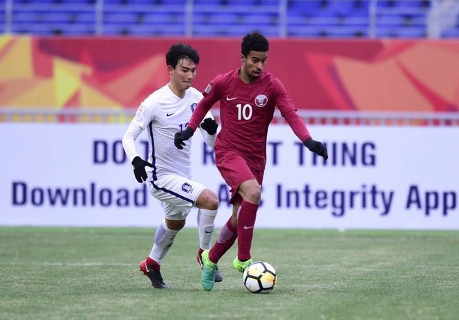 U23 Qatar vs U23 Han Quoc anh 12