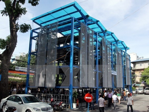 Bai do xe cong cong o Ha Noi anh 1