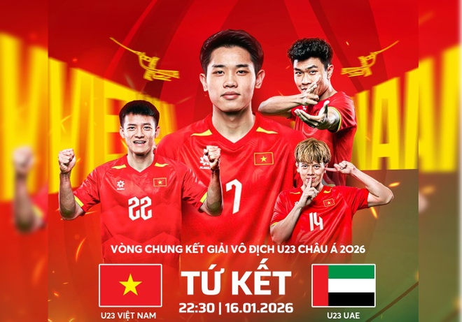 Cách xem U23 Việt Nam vs U23 UAE