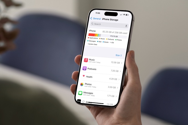n lc iPhone b dung lng 128 GB? | Znews.vn