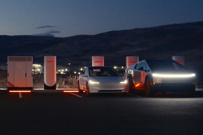 Tesla nâng cấp mạng lưới sạc Supercharger