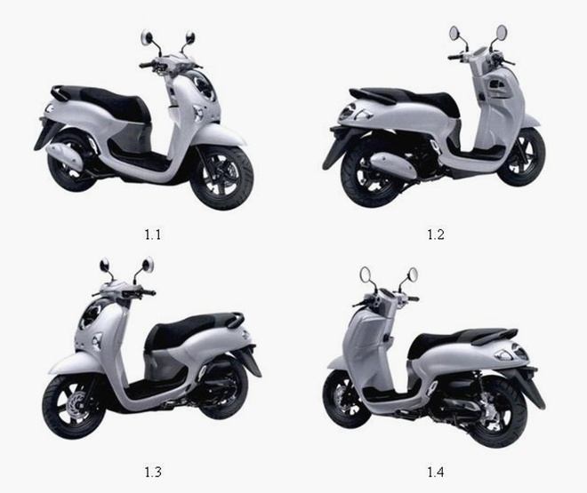 Honda Scoopy anh 1