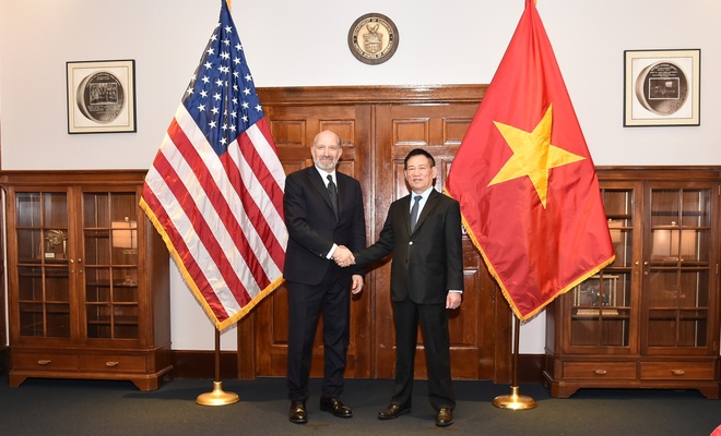 Bộ trưởng Tài chính Mỹ làm Trưởng đoàn đàm phán với Việt Nam - Kinh doanh