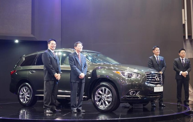 Infiniti QX60 chính thức trình làng tại Vietnam Motor Show 2014. Ảnh: Duy Nguyễn.