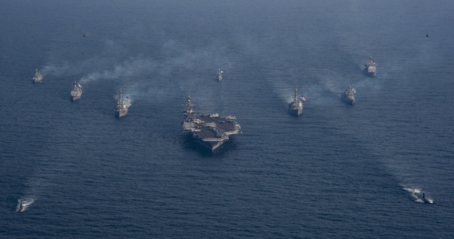 Siêu đội hình' của nhóm tác chiến tàu sân bay Mỹ | Znews.vn