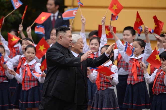 Kim Jong Un tham Viet Nam anh 39