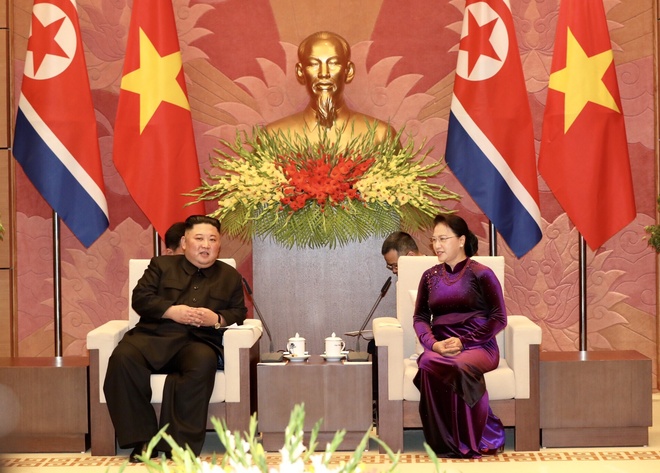 Kim Jong Un tham Viet Nam anh 74