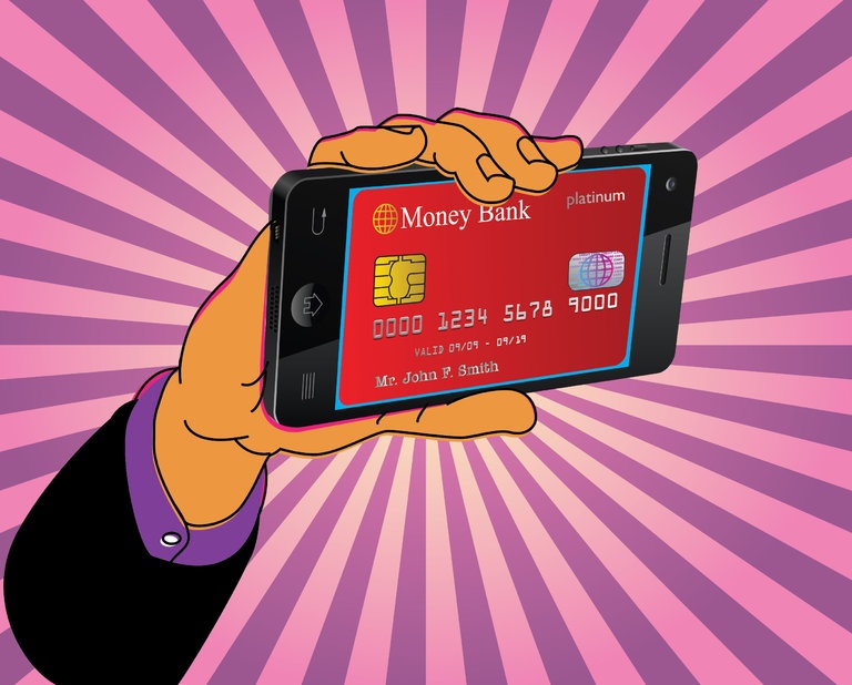Smartphone thay the the ATM anh 1