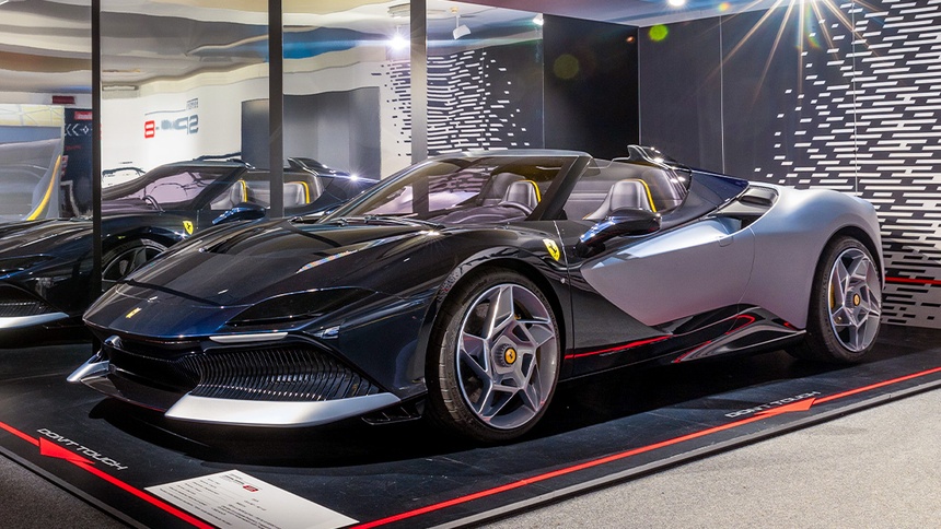 Ảnh thực tế siêu xe độc nhất thế giới Ferrari SP-8