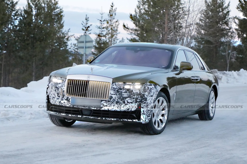 Lộ thiết kế mới của Rolls-Royce Ghost Series II