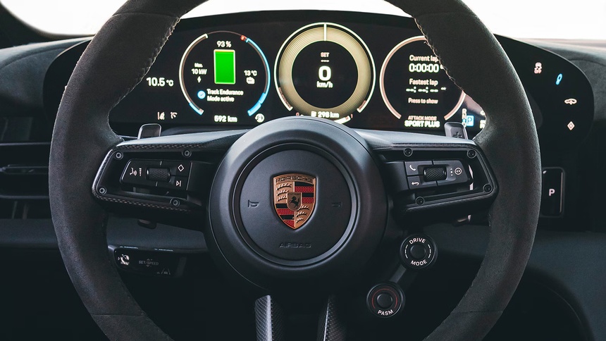 Porsche Taycan Turbo GT - siêu xe điện mạnh hơn 1.100 mã lực