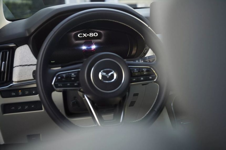 Chi tiết Mazda CX-80 hoàn toàn mới, thay thế cho CX-8