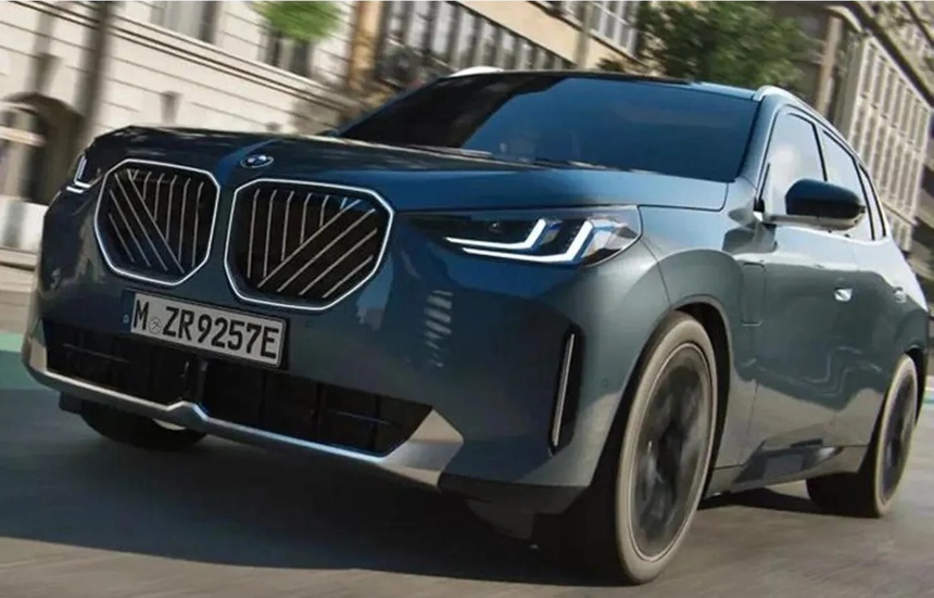 BMW X3 thế hệ mới lộ ảnh với lưới tản nhiệt tiếp tục gây tranh cãi