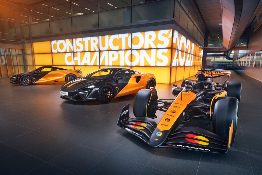 sieu xe,  mclaren,  mclaren artura,  artura,  f1,  mclaren f1,  f1 mclaren,  singapore,  MCL38 Celebration Edition,  artura MCL38 Celebration Edition,  mcl38 anh 1